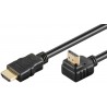 CABLE HDMI M Recto-M Codo 4K 4,5M (90º)