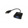 ADAPTADOR HDMI M a VGA H 15cm NEGRO