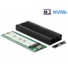 CAJA EXTERNA SSD M.2 NVMe USB C 3.1
