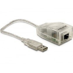 ADAPT USB 2.0-RJ45H 10/100 ETHERNET 10cm
