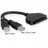 ADAPTADOR USB 2.0 + USB 3.0 A SATA