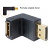 ADAPTADOR DISPLAYPORT M-H CODO 90º