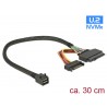 CABLE SFF-8643 M U.2 SFF-8639+Alim SATA