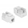 CONECTOR RJ12 HEMBRA UTP CAT3 BLANCO KEY