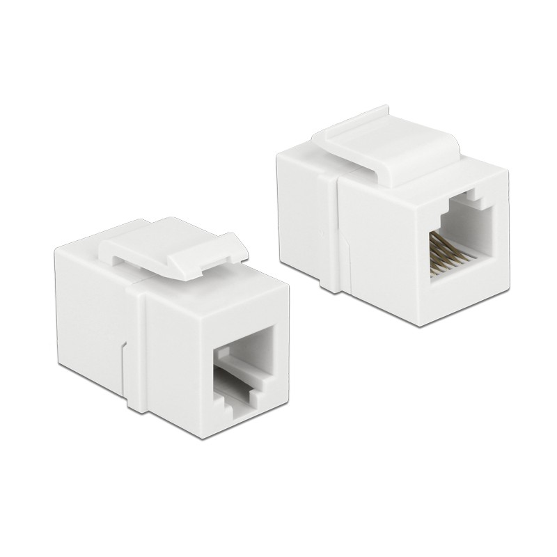DOBLE HEMBRA RJ12 UTP CAT3 PANEL KEYSTON