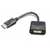 ADAPTADOR DISPLAYPORT M-DVI H 20cm NEGRO