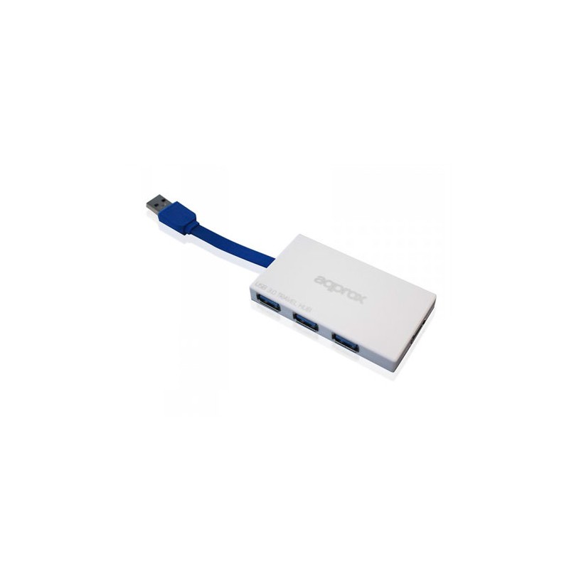 HUB USB 4 PUERTOS V.3.0 BLANCO