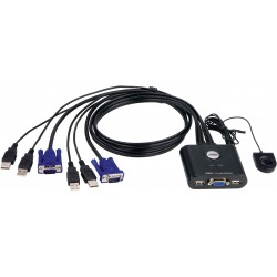 KVM 2X1 VGA USB COMBO CABLE