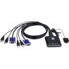 KVM 2X1 VGA USB COMBO CABLE