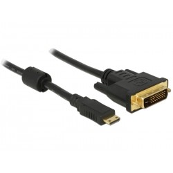 CABLE MINI HDMI M-DVI 24+1...