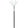 CABLE FTP CAT5E FLEXIBLE NEGRO EXTERIOR