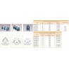 CLAVIJA CORTE PARA REGLETA V1200 BLANCA