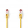 CABLE SFTP CAT6 RJ45 M-M 0,15M AMARILLO