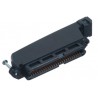 CONECTOR TELCO 50P HEMBRA CODO 90º NEGRO