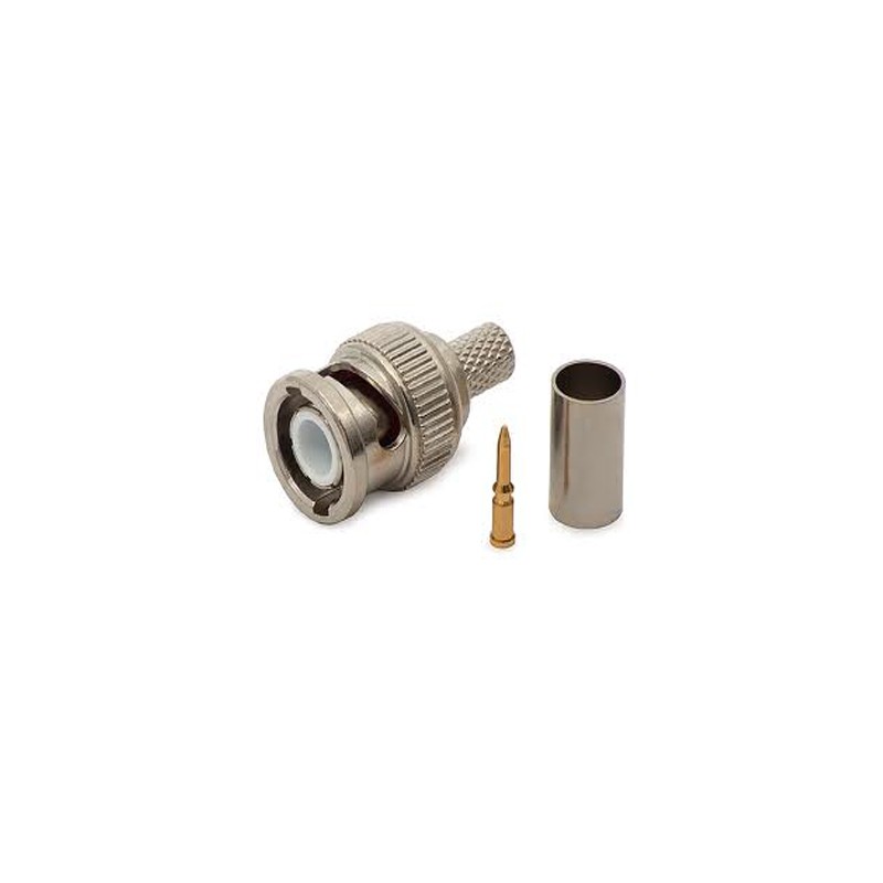 CONECTOR BNC MACHO RG59 CRIMPAR