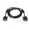 CABLE DVI-D (18+1) M-M 5MTS NEGRO