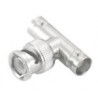 ADAPTADOR BNC M-2 HEMBRAS EN "T"