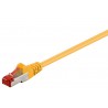 CABLE SFTP CAT6 RJ45 M-M 0,25M AMARILLO