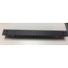 PASAHILOS 19" CON TAPA 4 TETONES 1U 7cm
