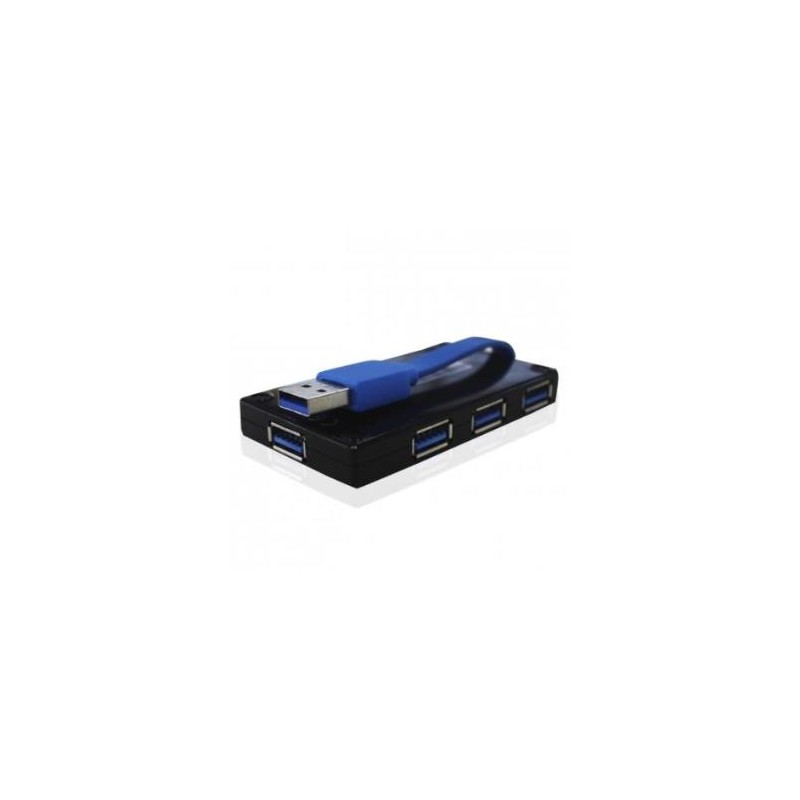 HUB USB 4 PUERTOS V.3.0 NEGRO