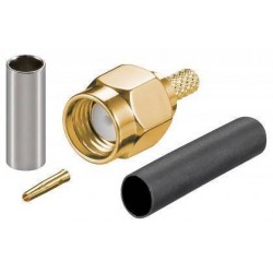 CONECTOR RP-SMA RG174 CUERPO M PIN H