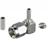 CONECTOR SMA MACHO RG174 LMR100 CODO