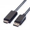 CABLE DISPLAYPORT M-HDMI MACHO 7,5M V1.2