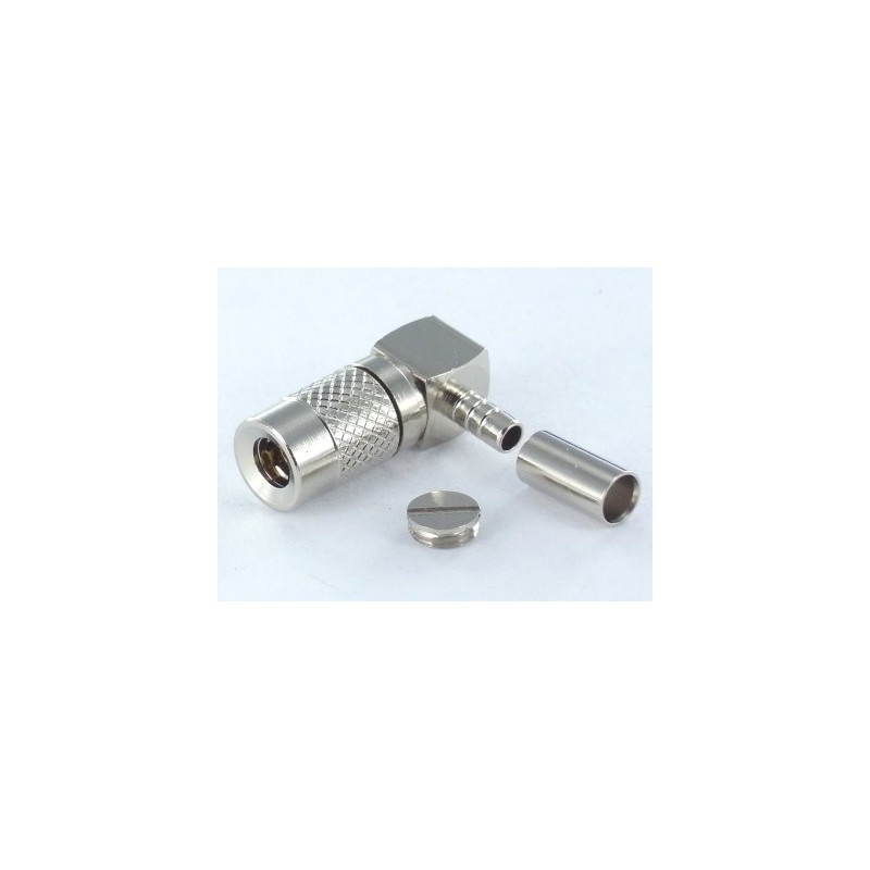 CONECTOR 1.0/2.3 MACHO FLEX5 CODO