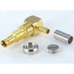CONECTOR 1.0/2.3 HEMBRA FLEX3 CODO