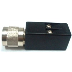 BALUN TWINAXIAL MACHO A RJ11 HEMBRA