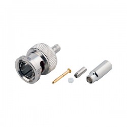 CONECTOR BNC MACHO FLEX2 CRIMPAR