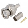 CONECTOR BNC MACHO RG58 CRIMPAR