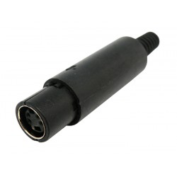 CONECTOR MINIDIN 4P H AEREO PLASTICO