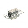 CONECTOR SUB-D 15 HD VGA HEMBRA SOLDAR