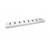 PANEL 19''x2Ux8 SUB-D 25 Vias GRIS