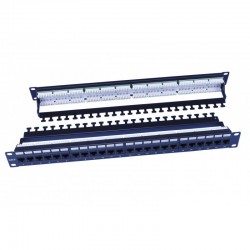 PANEL 19" 24P CAT6 UTP RJ45...