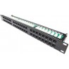 PANEL 19" 48 PUERTOS 1U CAT5E UTP RJ45