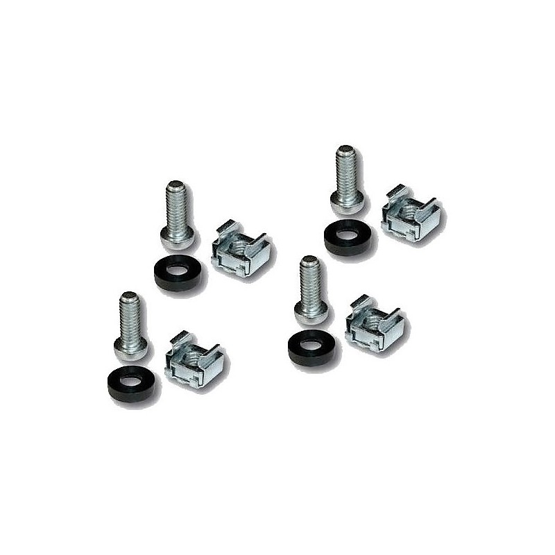 KIT TORNILLERIA RACK 4 UNIDADES M6