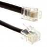 CABLE TELEFONICO RJ11 6/4 M-M 2M NEGRO