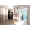 FOCO DOBLE LED PORTATIL+TRIPODE IP65 40W