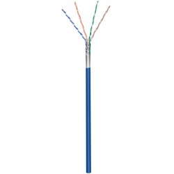 CABLE FTP CAT5E FLEXIBLE AZUL (100M)