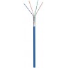 CABLE FTP CAT5E FLEXIBLE AZUL (100M)