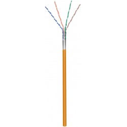 CABLE FTP CAT5E FLEXIBLE NARANJA (100M)