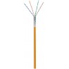 CABLE FTP CAT5E FLEXIBLE NARANJA (100M)