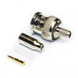 CONECTOR BNC MACHO RG179 CRIMPAR