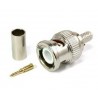 CONECTOR BNC MACHO RG223 CRIMPAR