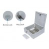CAJA ICT PLASTICO + SOPORTE 30 PARES 110