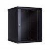 RACK MURAL 19" 15U 600x600 PUERTA CRISTA