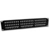 PANEL 19" 2U 48xBNC + 24xRJ45 BALUN COMP