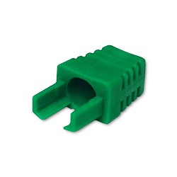 CAPUCHON RJ45 BAJO PERFIL VERDE SIN PROT